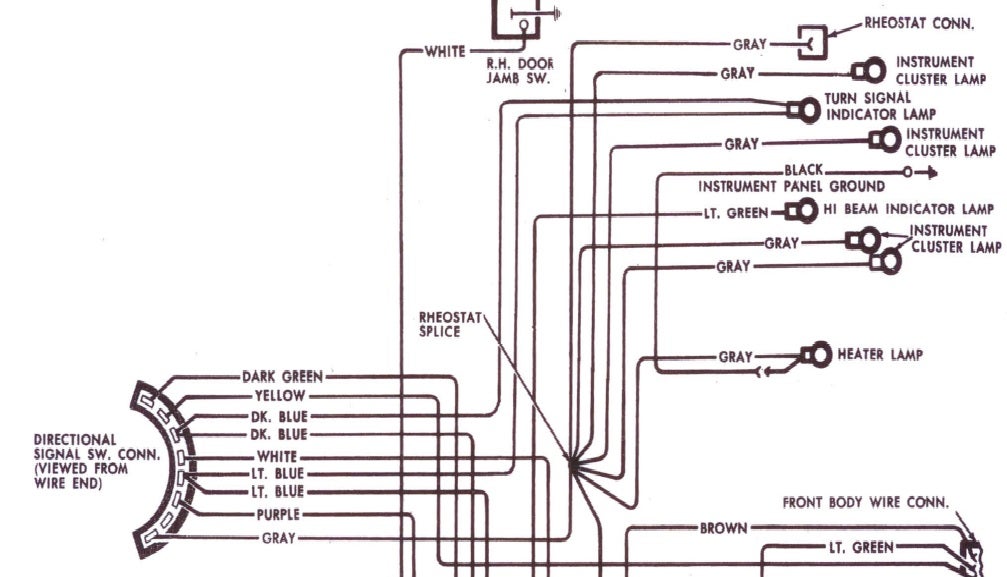 Steering Column Ignition Switch Wiring Diagram Chevy Wiring Harness